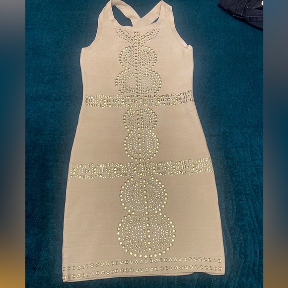 bebe Dresses & Skirts - Bebe Nude dress